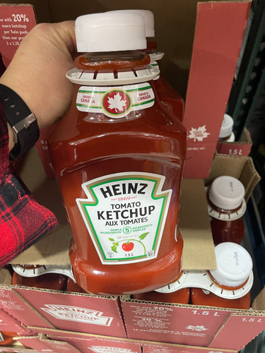 Image of Heinz Tomato Ketchup 2pack - 2 x 1.5 L